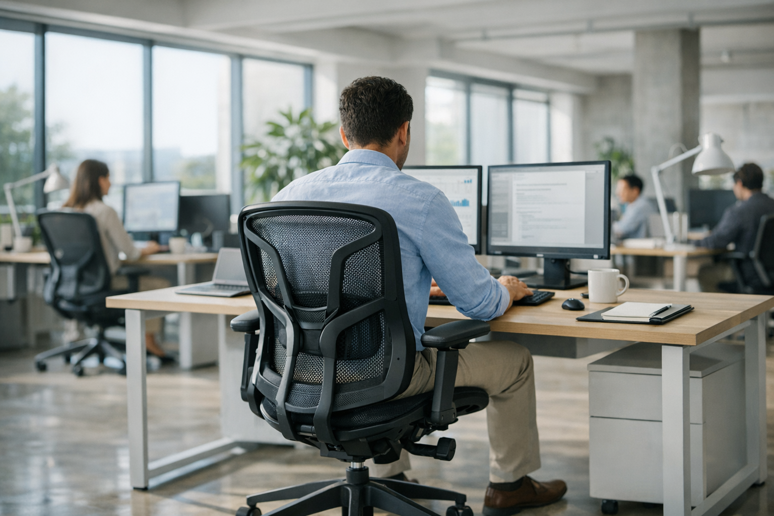 Featured visual representing: Breathable Ergonomic Office Chair Summer